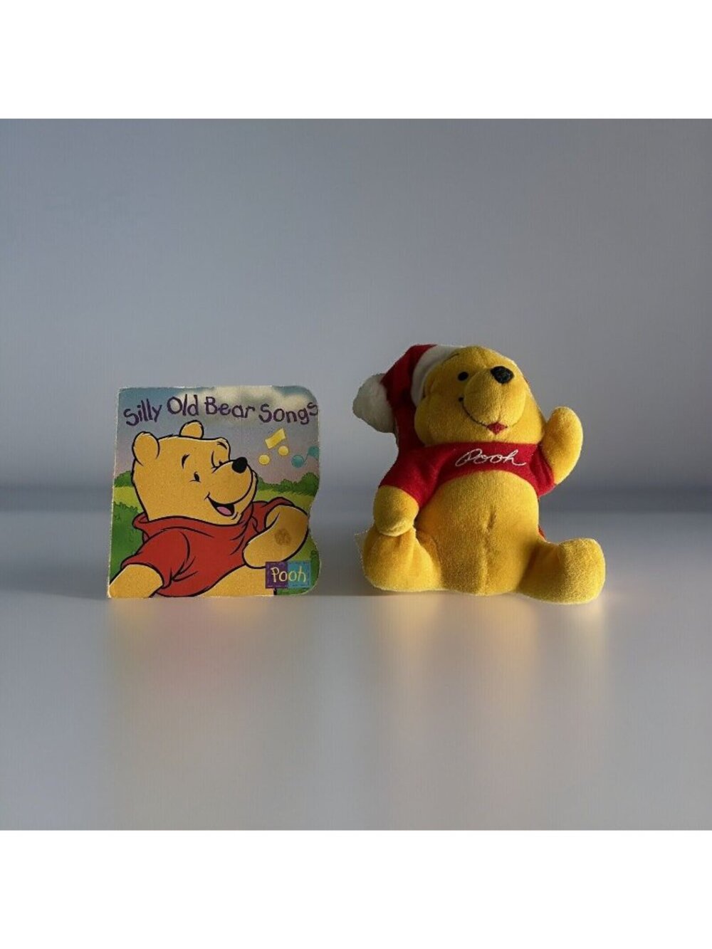 Winnie Pooh Books Set 2 Christmas Friendly Tales 1998 Silly Old Bear Songs 1997